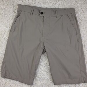 Greyson Men's Flat Front Performance Shorts - Taupe